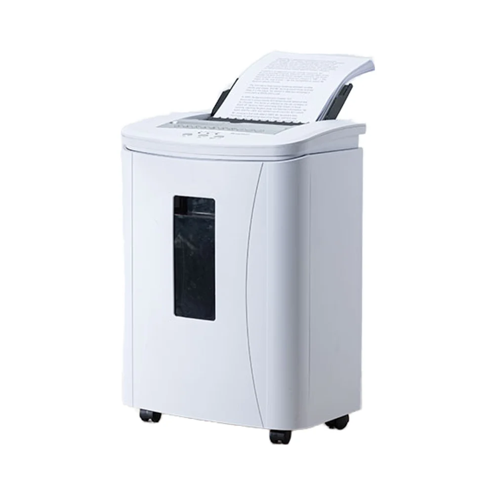 

150 Sheets Automatic Paper Shredder 3*10mm High Security Level P5 Pull Out 25L Paper Shredder for Castor Wheels School Hospital
