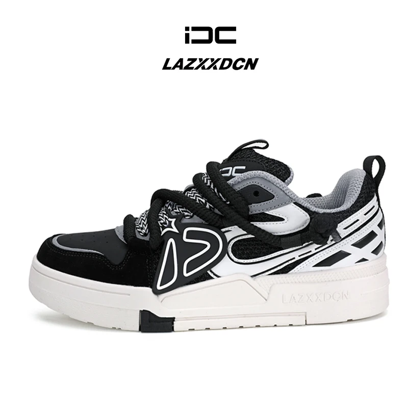 LAZXXDCN Mens Skateboard Shoes Sneakers Men Casual Harajuku Vulcanized Shoes Men Original Sneakers New 2024 Fashion