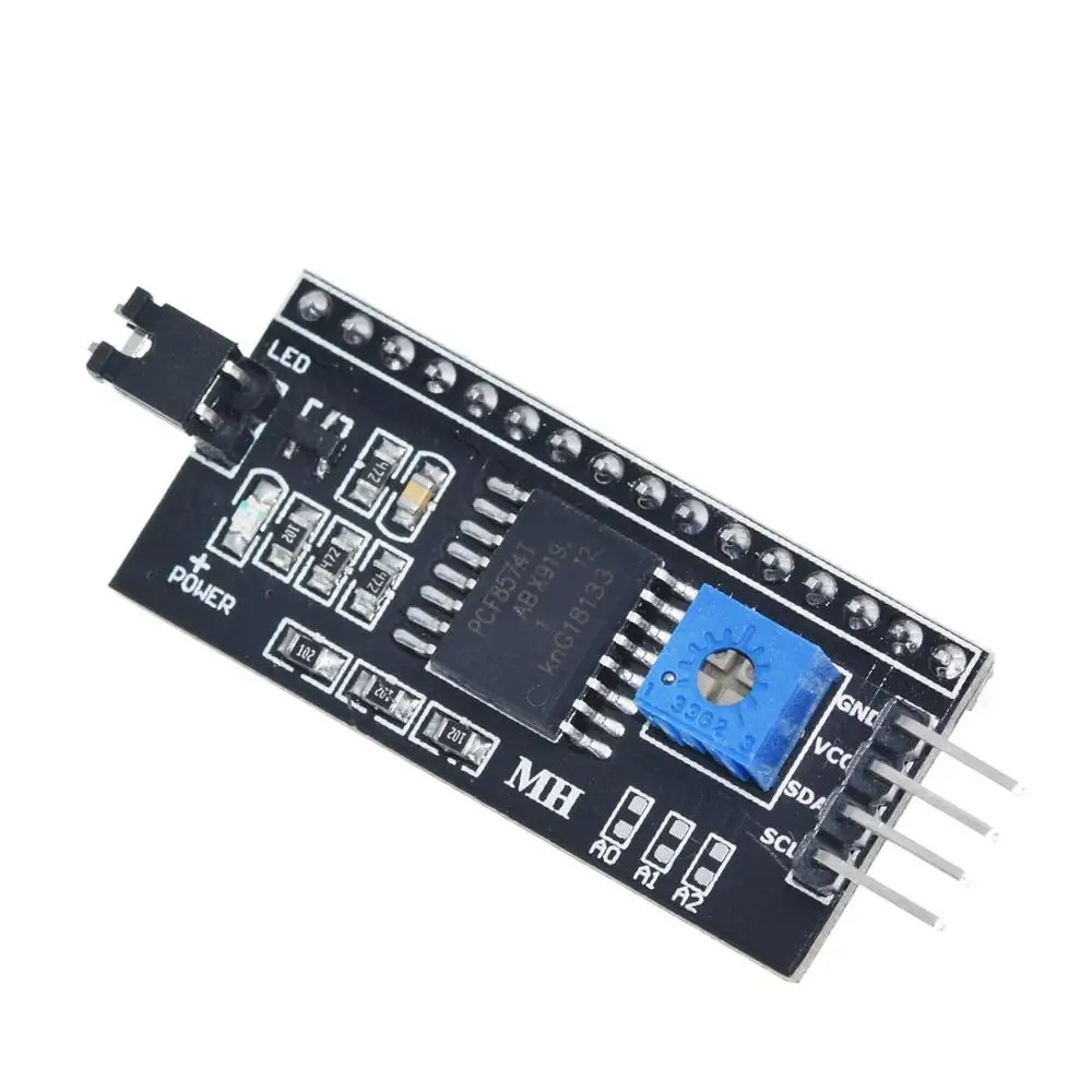 TZT IIC I2C TWI SPI Serial Interface Board Port 1602 2004 LCD LCD1602 Adapter Plate LCD Adapter Converter Module PCF8574 image 6