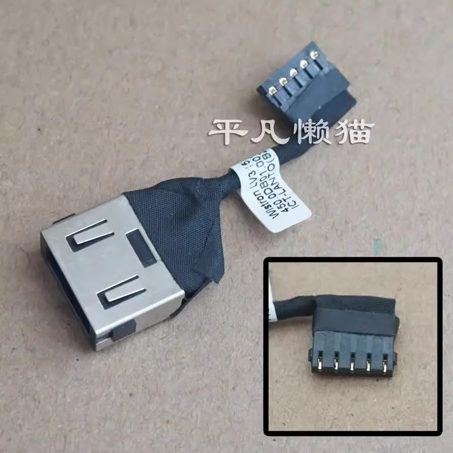 

NEW DC Power Jack Cable for LENOVO V130-15IKB V330-15IKB V330-15AST Power Interface Charging Head