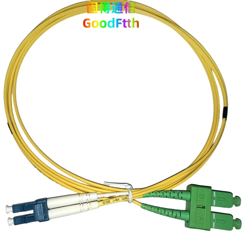 تصحيح الحبل الرصاص SC/APC-LC/UPC البلوز LC/UPC-SC/APC SM دوبلكس Zipcord 0.5m-300m كابل GoodFtth