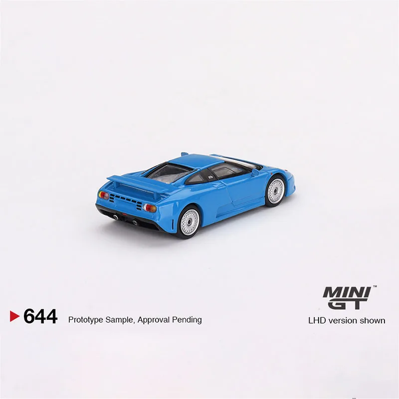 TSM Mini Gt 1/64 Minigt 644 Bugatti EB110 GT Blu Die-cast alloy car model collection