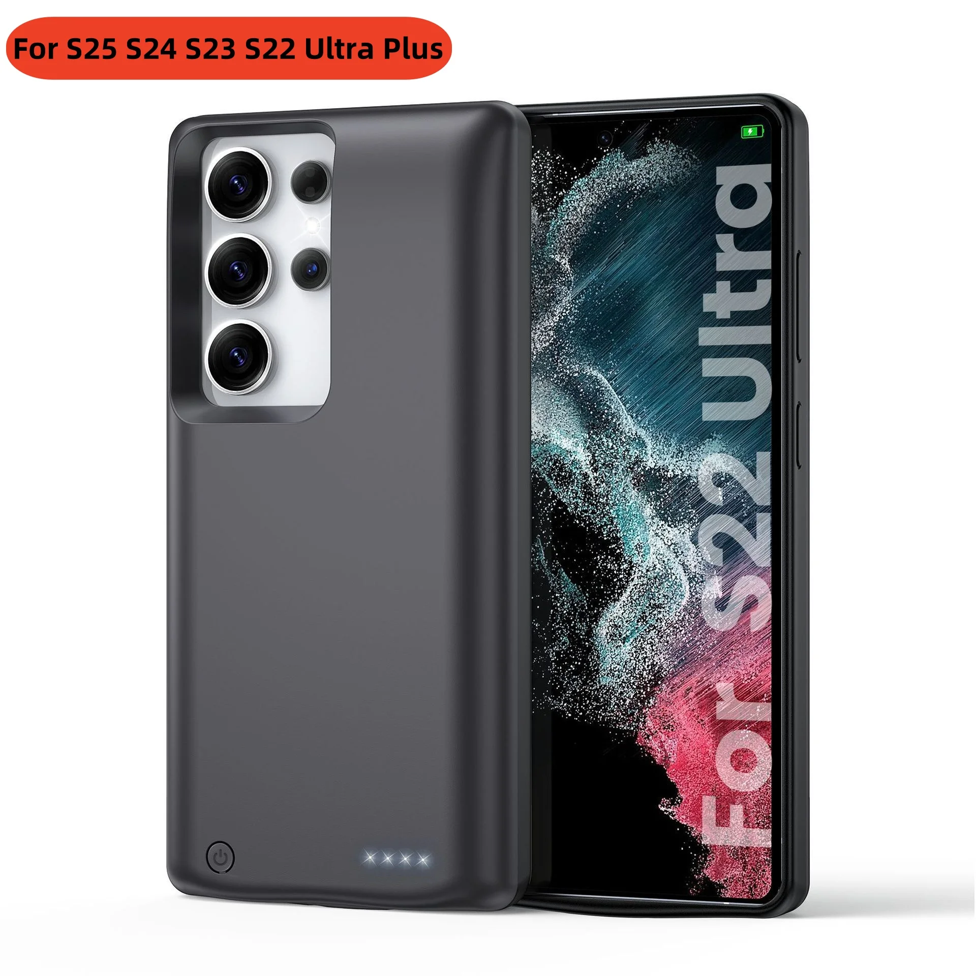 갤럭시 울트라 전용 10000mAh 배터리 충전 케이스 이미지