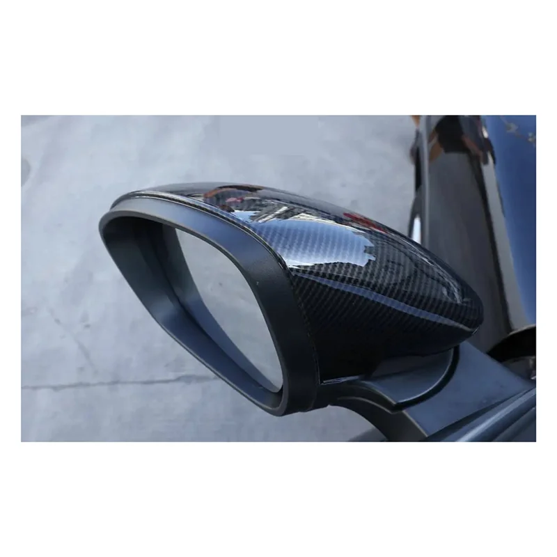 

Car Side Rearview Mirror Housing Cap Carbon Fiber Rearview Mirror Cover For Alfa Romeo Stelvio 2017 2018 2019 2020