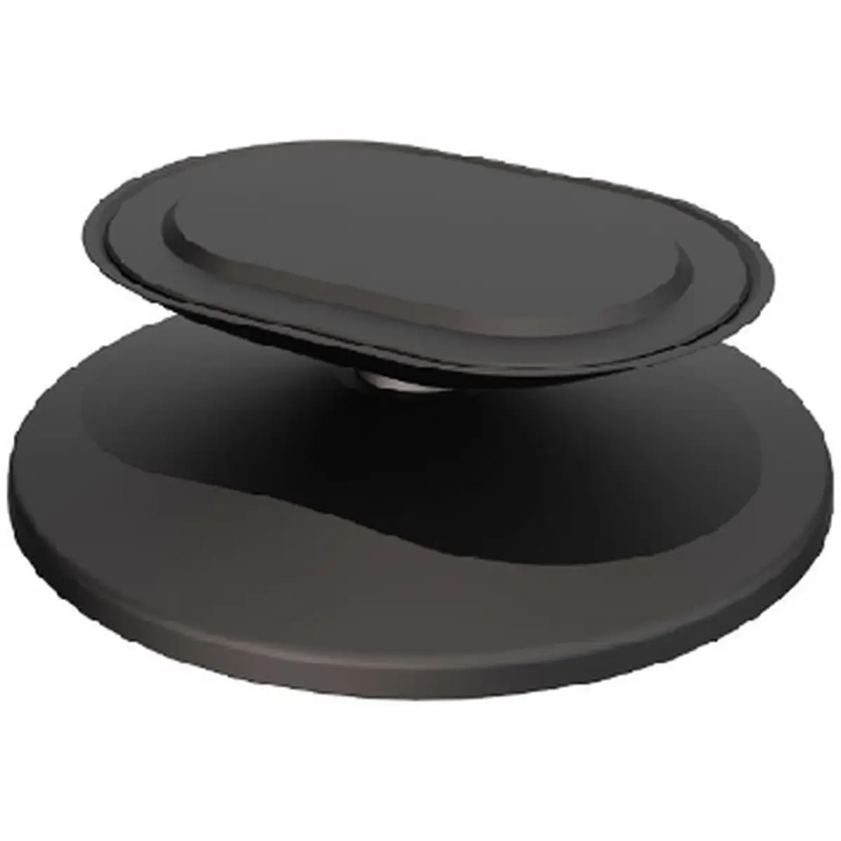 Magnetic Swivel Stand for 11 / 360° Rotation Adjustable Mount with Magnetic Fixation Y0I5 Black