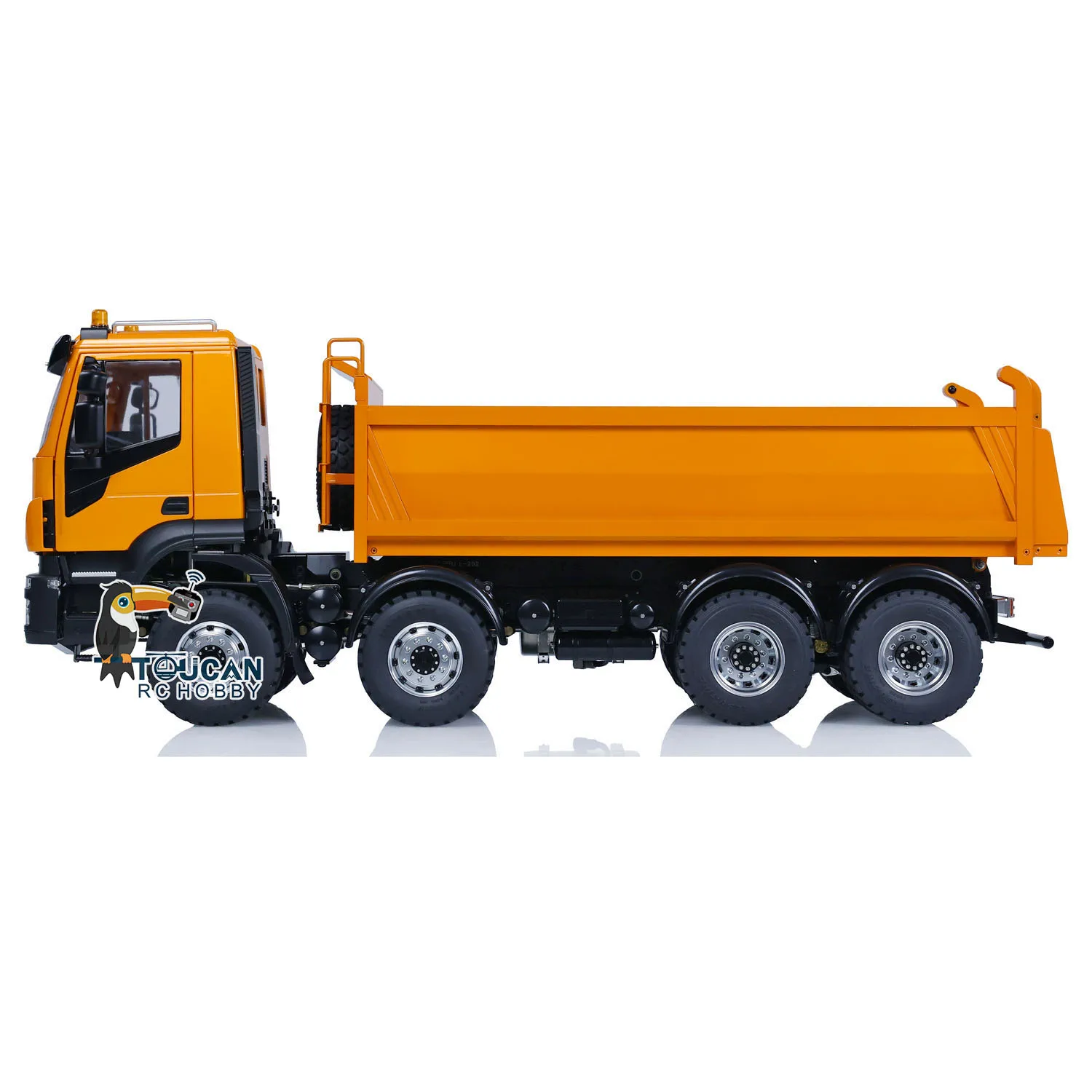 8X8 LESU 1/14 RC قلابة هيدروليكية RTR سيارة معدنية لعبة راديو التحكم قلابة نماذج من الشاحنات أضواء الأصوات توكان هواية هدية THZH1712