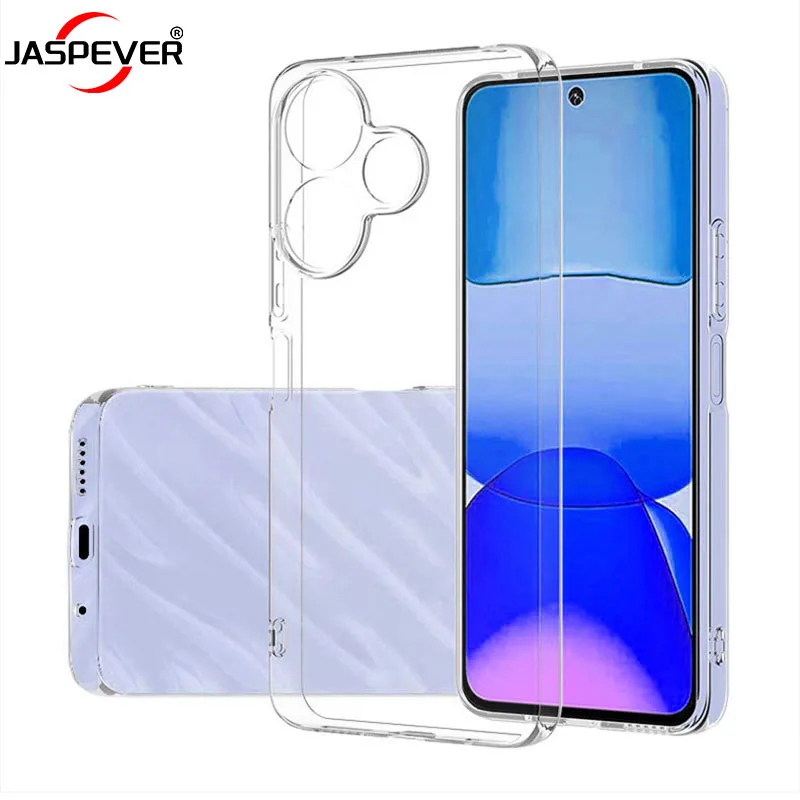 Ultra Thin Silicone Soft Phone Case For Xiaomi Redmi 13 13c 4g 5g Transparent Crystal Clear Slim Shell For Redmi 13 C Redmi13 4g