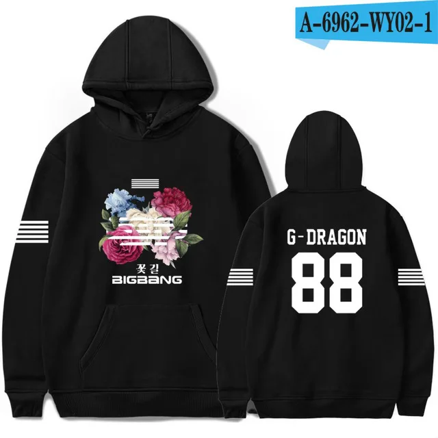 BIGBANG MADE World Tour Hoodies G Dragon Same Sweatshirt Men Women