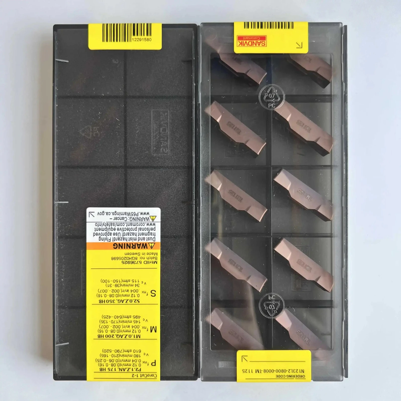 

N123L2-0800-0008-TM 1125 /Original genuine CNC alloy blade 10 PCS