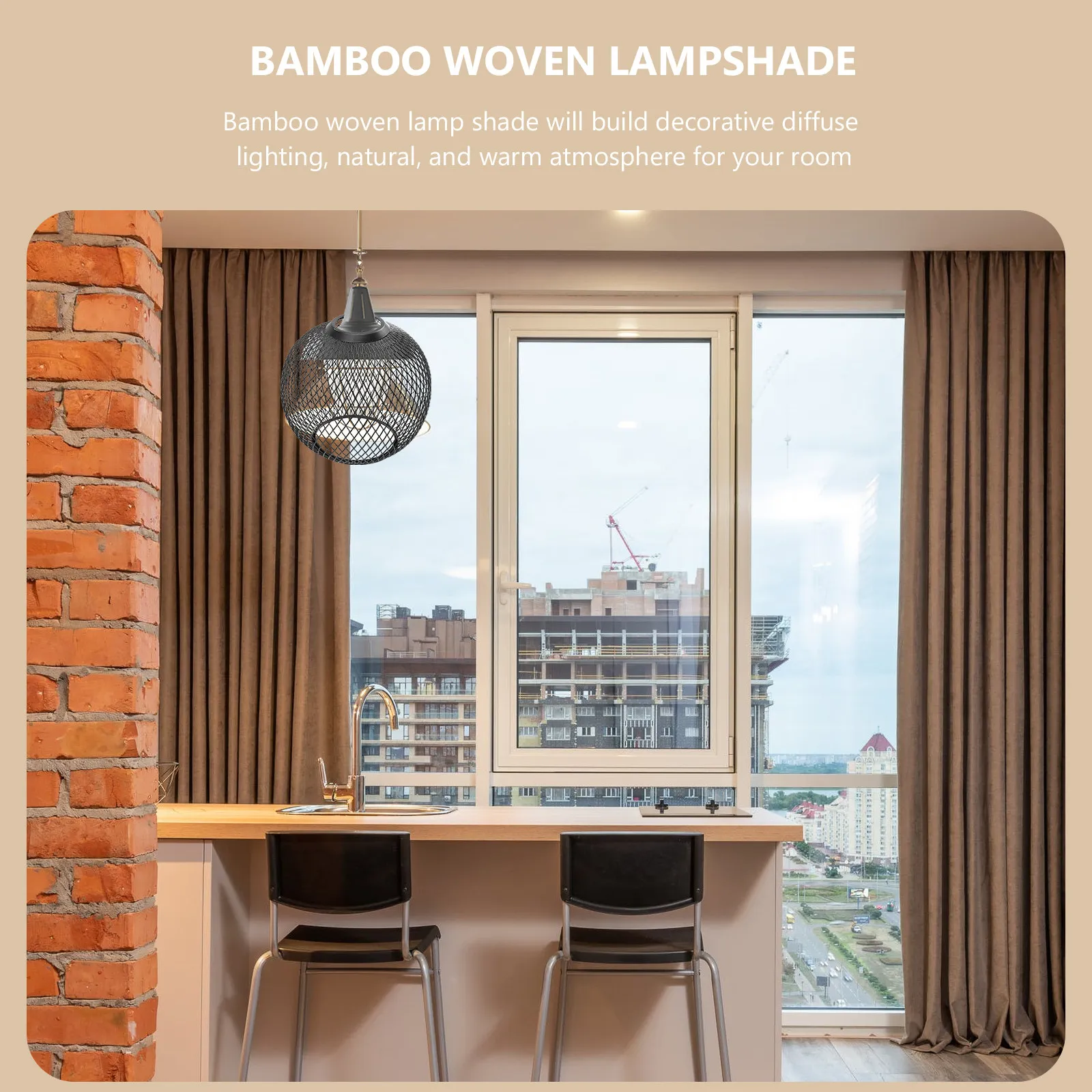 

Металлический абажур черный, сферический, ажурный, для спальни и гостиной, декоративный светильник