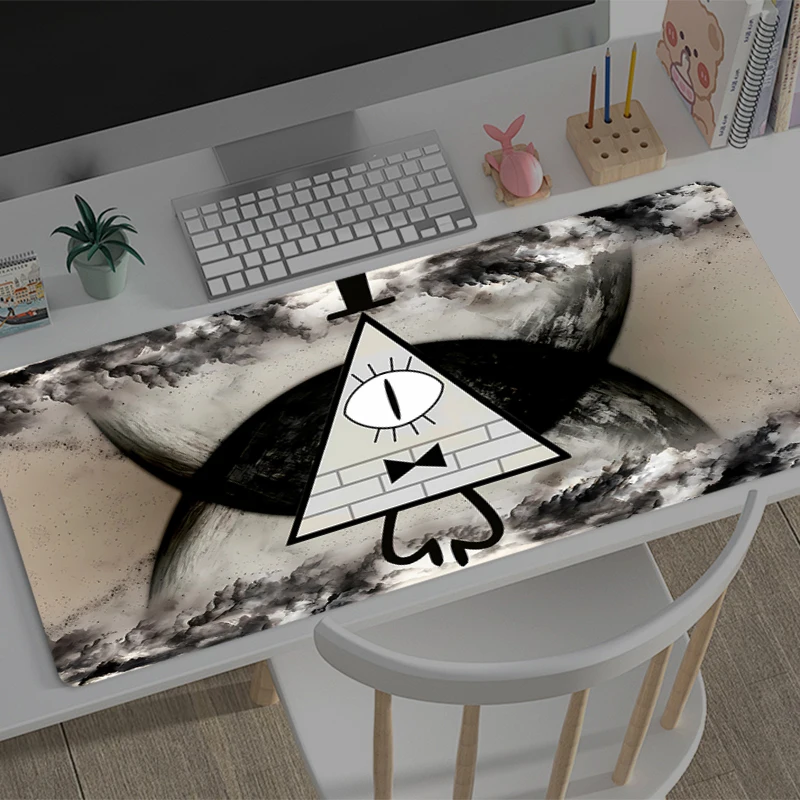 

G-gravity Falls Gaming Mouse Pad Accessories Office Gamer Keyboard Desk Mat anti-Slip Laptop ground mat PC carpet Large Mousepad