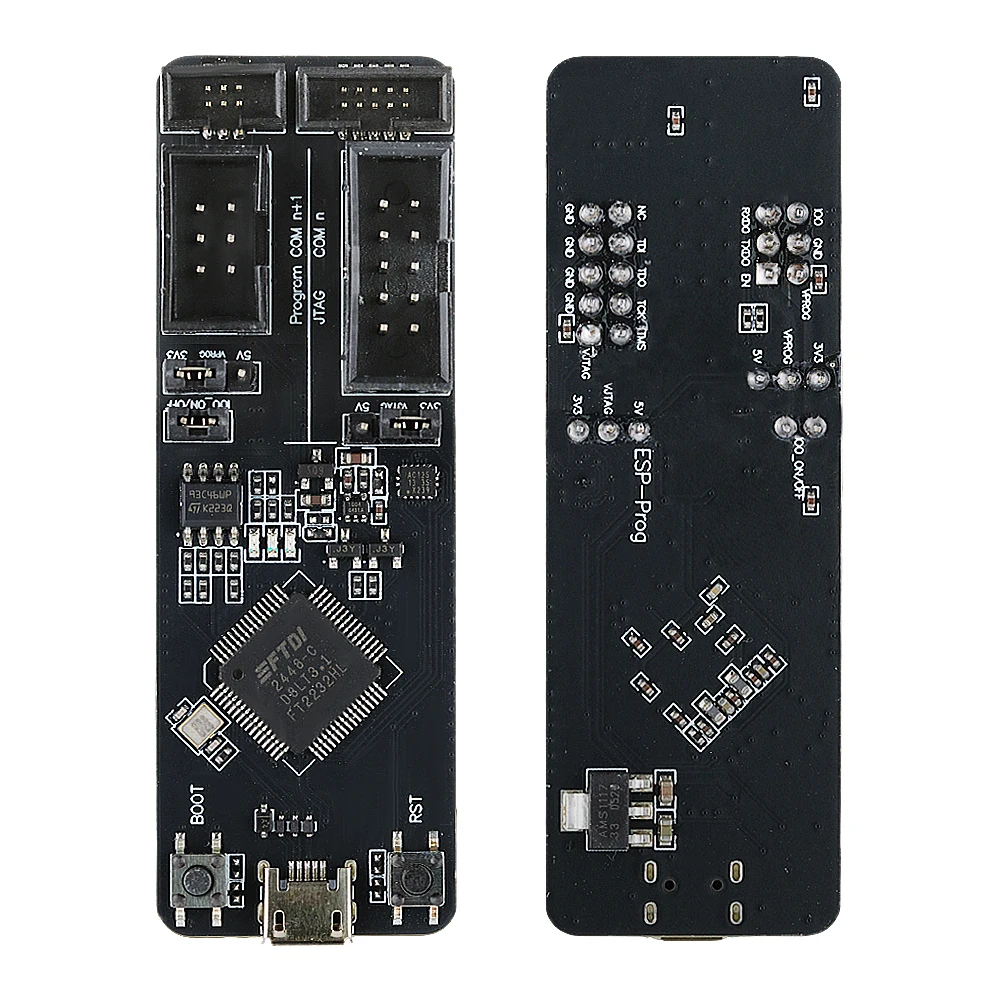 ESP-Prog JTAG Development Board Debugging Tool for ESP8266 ESP32 S2 S3 C3 C6 Program Downloader Module FT2232HL Micro