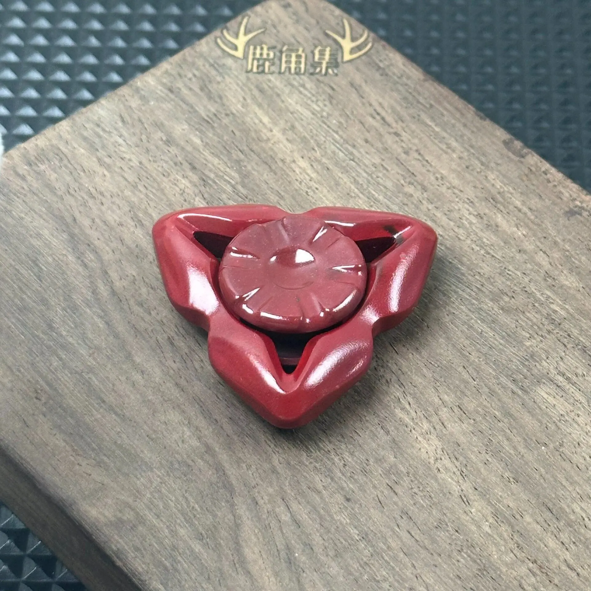 Used EDC Grey Cross, Leviathan, Blood Copper, Pretty 33 Sprocket Fidget Spinner