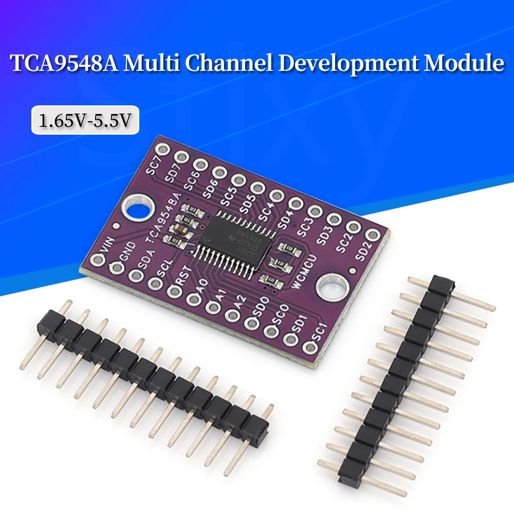 TCA9548A 1 To 8 I2C 8-Channel IIC Multiplexer Breakout Module for Arduino Expansion Board TCA9548