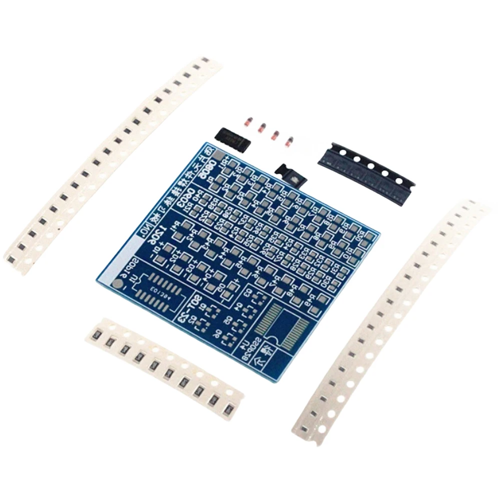 SMT SMD Soldering Practice Board DIY Kit Welding Practice Soldering DIY Kits Fanny Skill Training Electronic Suit