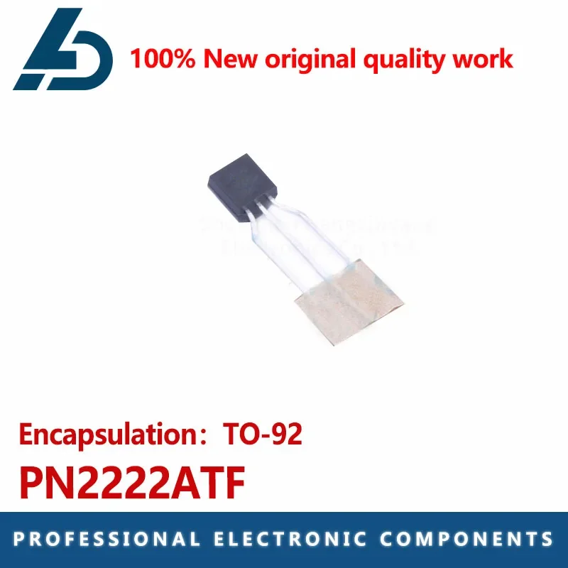 PN2222ATF package TO-92 N channel voltage :40V Current :1A single and bipolar transistor triode