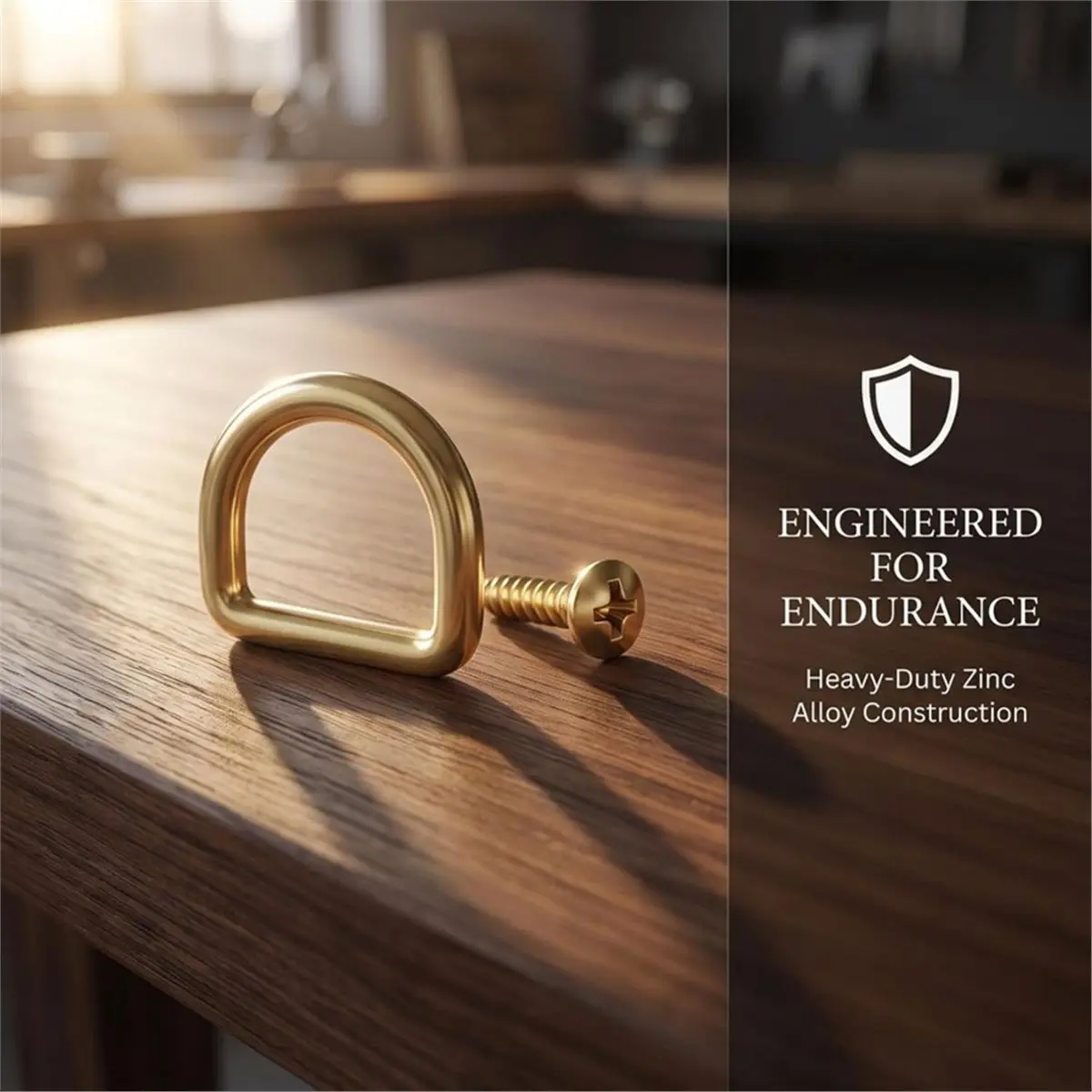 【CYBER MONDAY】32pcs Light Gold D Rings for Purse Making Hardware Supplies, 360° Rotatable Buckles for Handmade Bag Straps