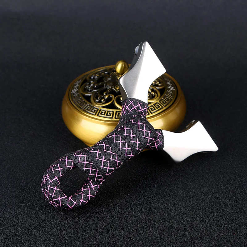 

NEW 304 Stainless Steel Slingshot Titanium Alloy Dragon Tooth Slingshot High-precision Outdoor Sports Hunting Equipment