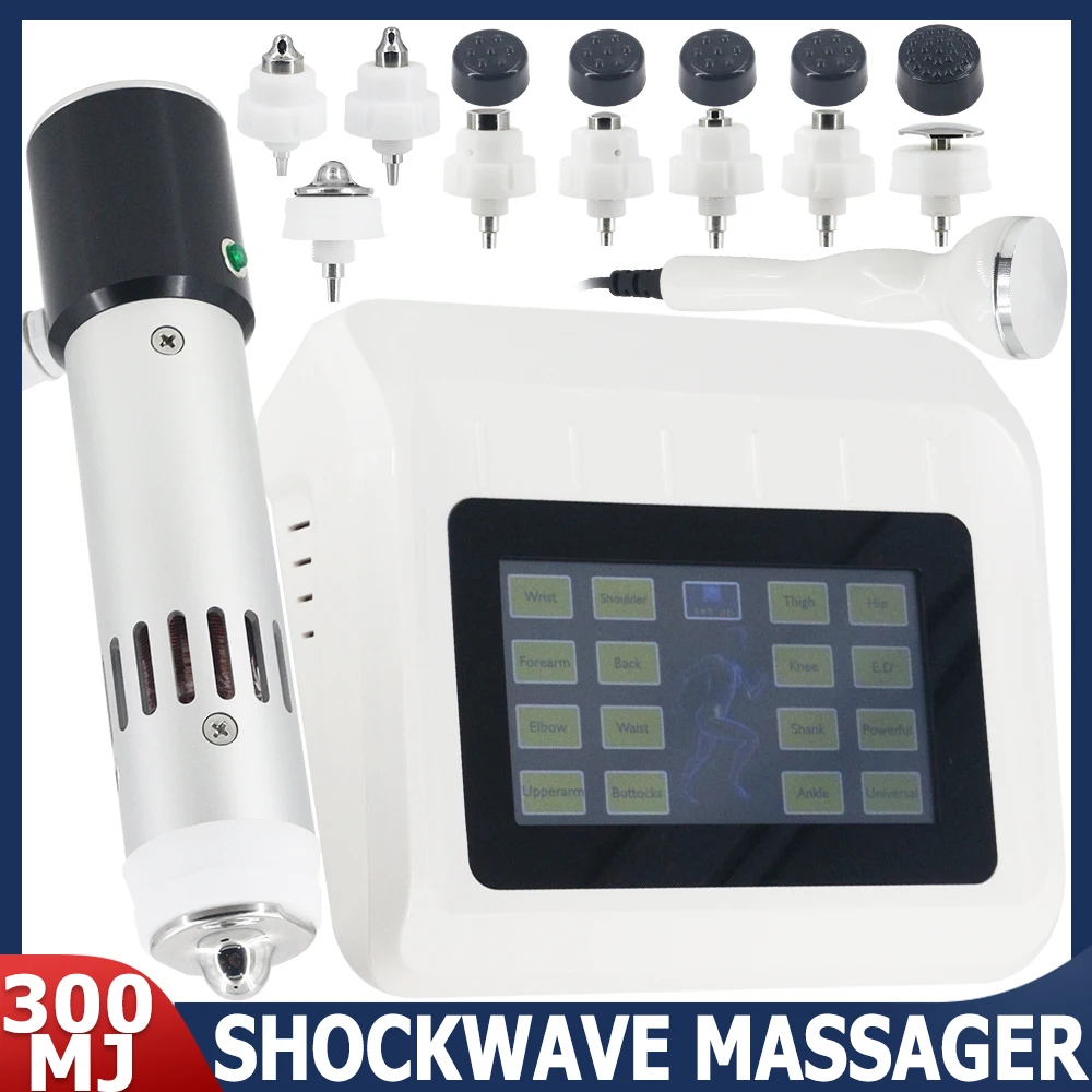 

2025 New Shockwave Ultrasonic Therapy Machine For ED Treatment Erectile Dysfunction Knee Pain Relief 300MJ Relaxation Shock Wave