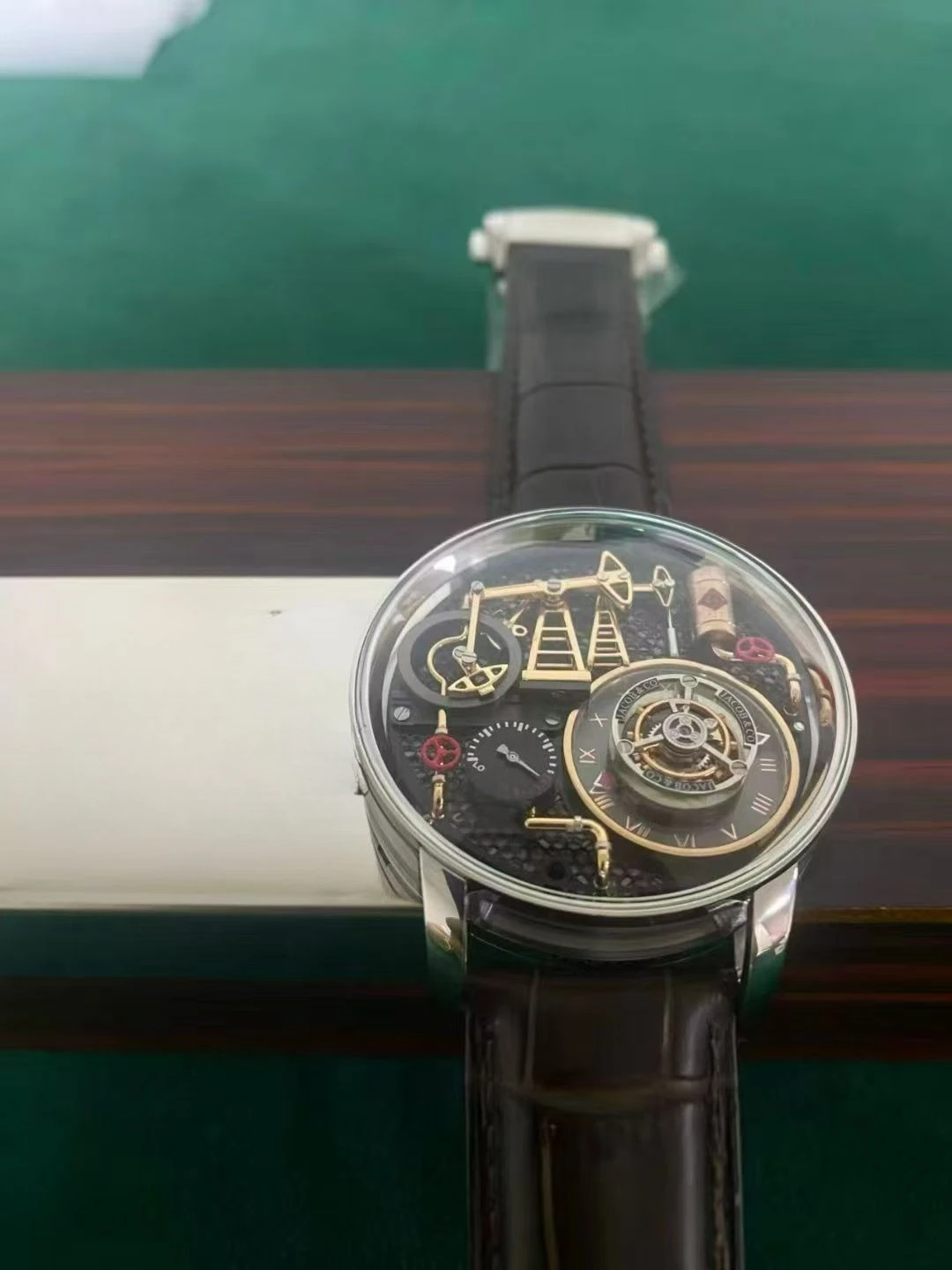 Oil Pump Watch Art Oil  Men's Watch Limited Edition High end Series Exquisite High quality Watch Sapphire Glass Free Shipping