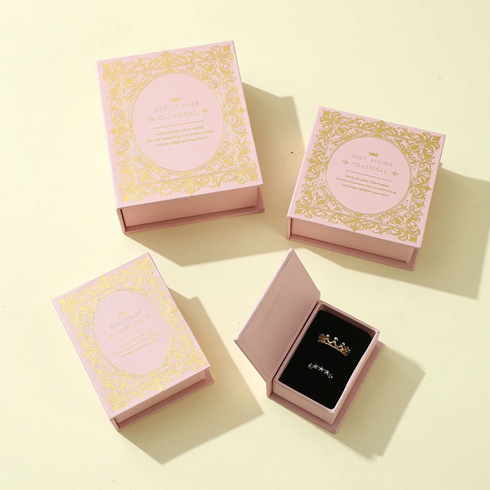 50pcs-custom-logo-jewelry-manget-book-box-for-earrings-ring-pendant-necklace-bracelet-organizer-brooch-keychain-oil-storage-case