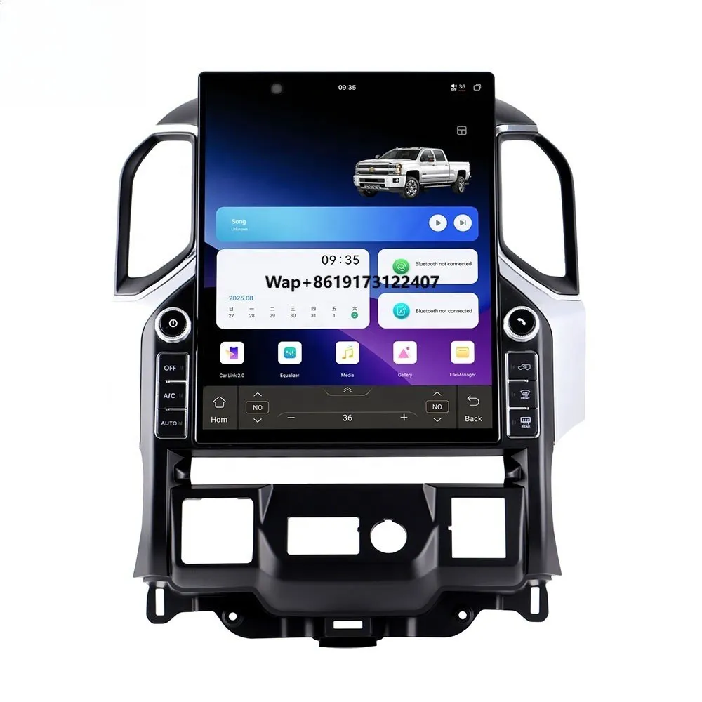 

16.2'' RoadNavi Car Multimedia Player for Silverado 2019-2023 Android Carplay Navi 4G 360
