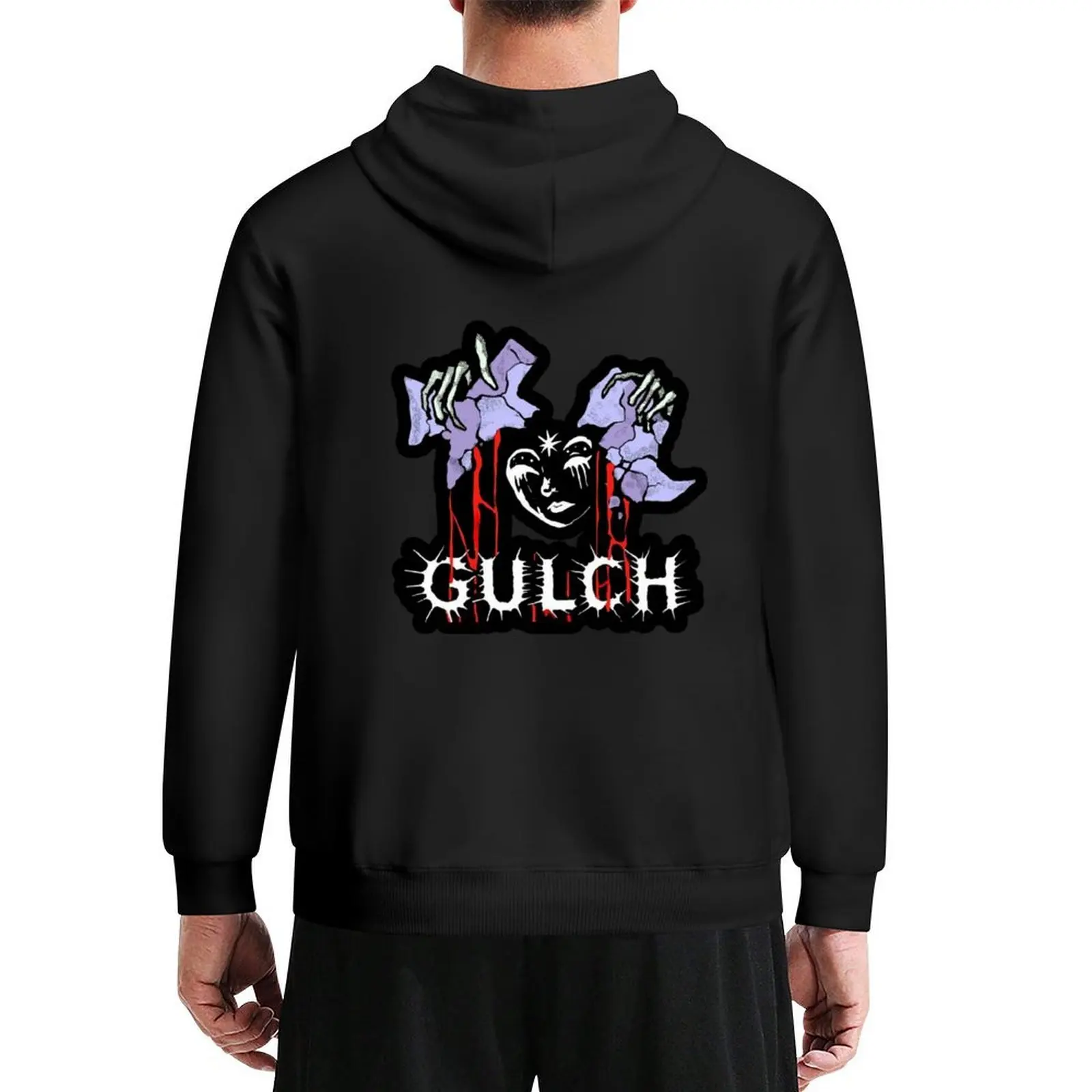 

GULCH MUSIC ART Hoodie men's sweat-shirt set male clothes men clothes mens clothing new in hoodies