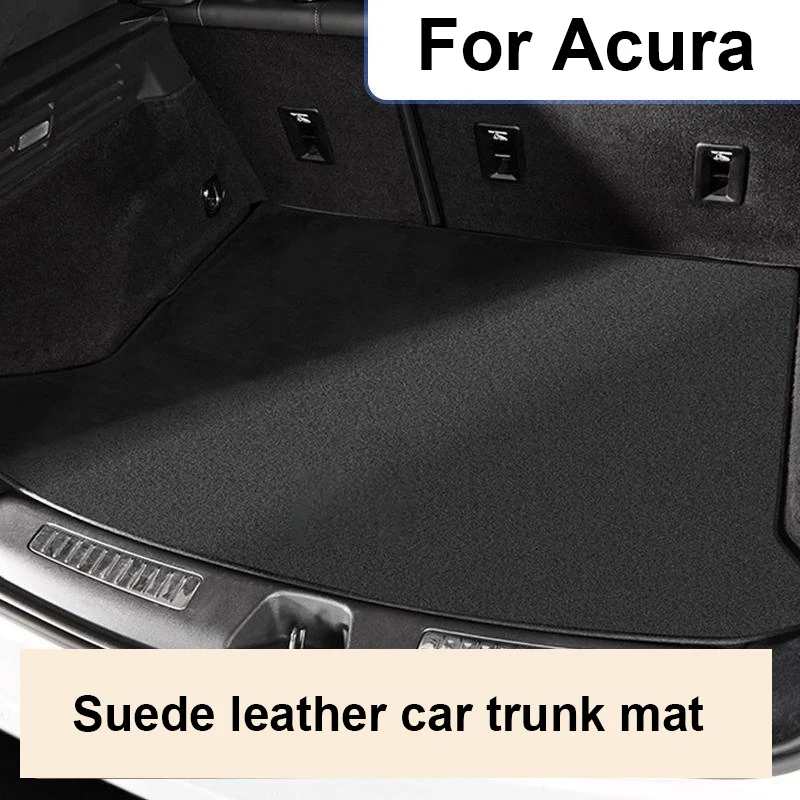 

Rear Trunk Cushion Waterproof Anti Slip Wear-Resistant Suede Leather Cushion Car Accessories For Acura CDX RDX TLX-L TL MDX