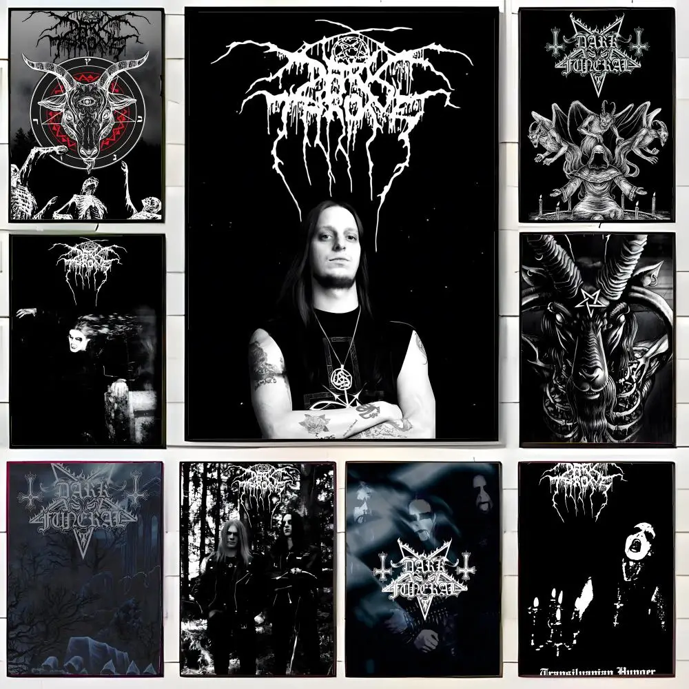 black metal band poster D-Darkthrone Poster Wall Art Print Decorative Mural Home Decor Gift Unframed