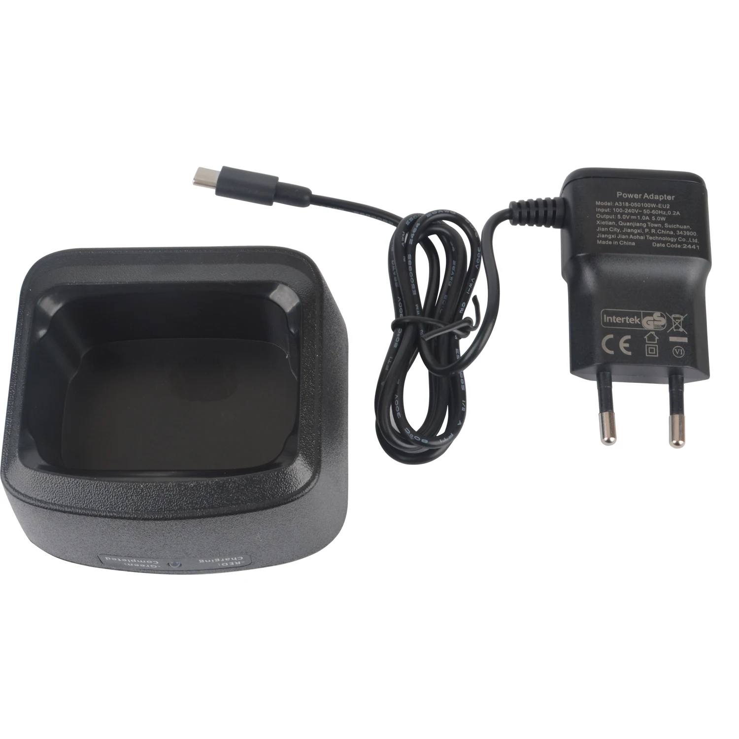 

Baofeng UV-32 DM-32 Аксессуар для рации Зарядное устройство TC-UV32 Настольное зарядное устройство с адаптером переменного тока