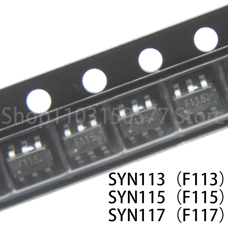 5piece SYN113（F113） SYN115 （F115） SYN117（F117）-SOT23-6