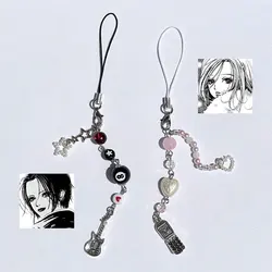 Nana Anime Matching Keychains, Y2K Phone Charms, Bag Charm, Coquette, Grunge,  Gift Ideas