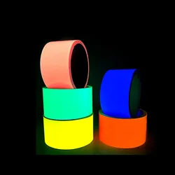 4cm*1M PET Luminous Tape Glow in Dark Night Vision Fluorescent Tape For Home/Office/Garden Safety Warning Decor DIY Craft Access