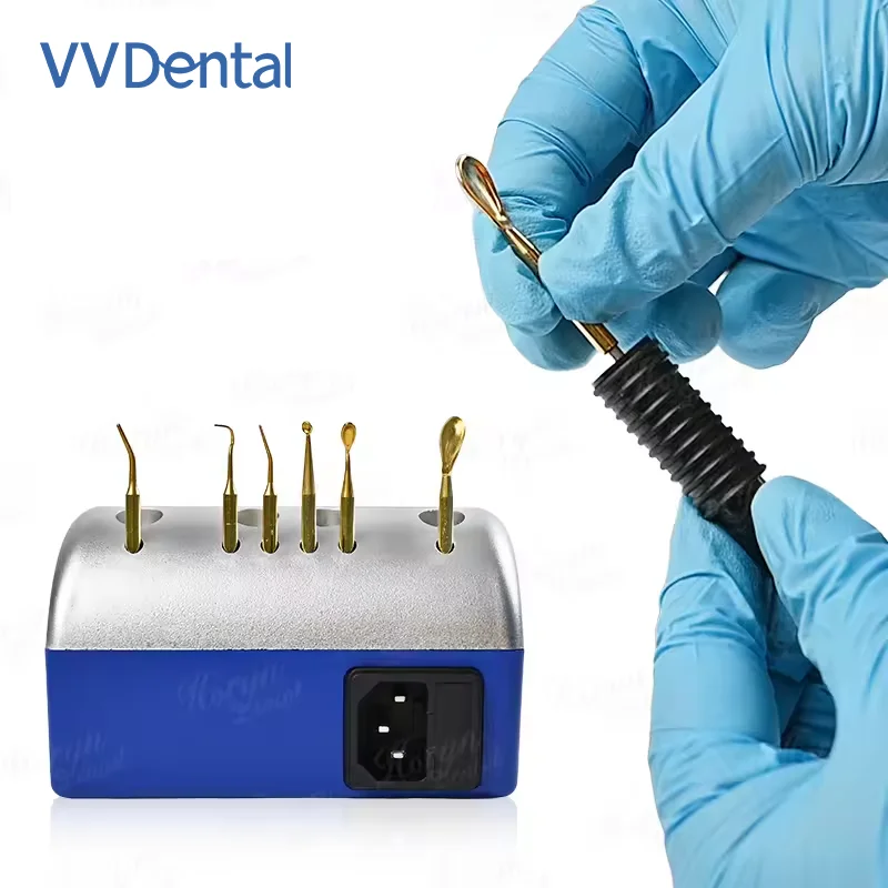 VV Dental Lab Electric Wax Carving Pen Electrical Appliances Carving And Molding Wax Patterns Copper Waxer Knife Dentistry Tool