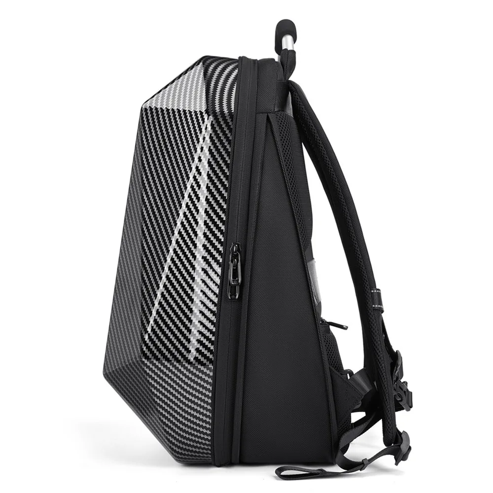 Led Riding Backpack Large Capacity Outdoor Cool Men Motorcycle Backpack LED Multimedia Business Backpacks Women Bag Helmet bag