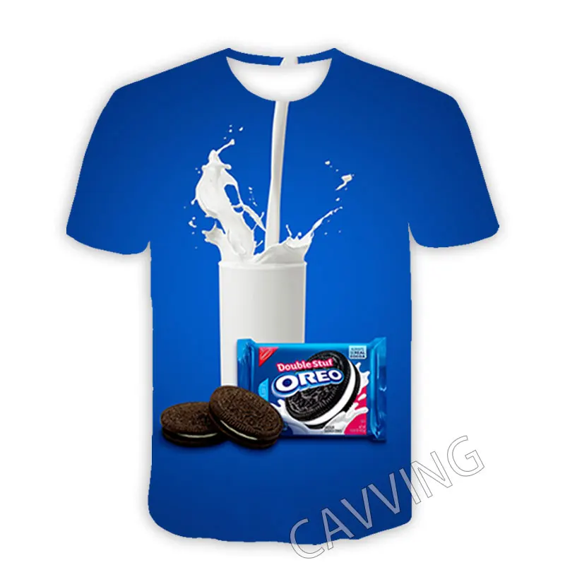 CAVVING 3D Printed  OREO  Casual T-shirts  Hip Hop T Shirts Harajuku Styles Tops Clothing for Men/women