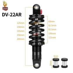 DNM DV-22AR Mountain Bike Spring Shock Absorber 125mm/150mm/165mm/190mm/200mm MTB Bicycle Rear Shock Absorber 450lbs - 1500lbs