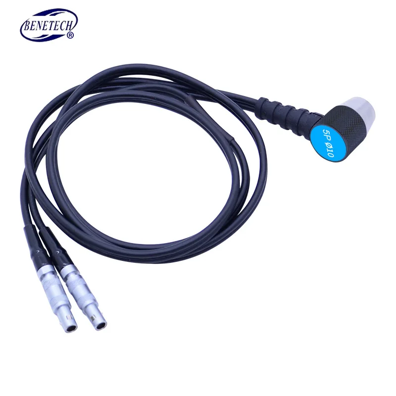 Ultrasonic thickness gauge Probe transducer diameter 10mm/5MHz original Probe for Benetech GM100 GM100+ GM130 GT1130