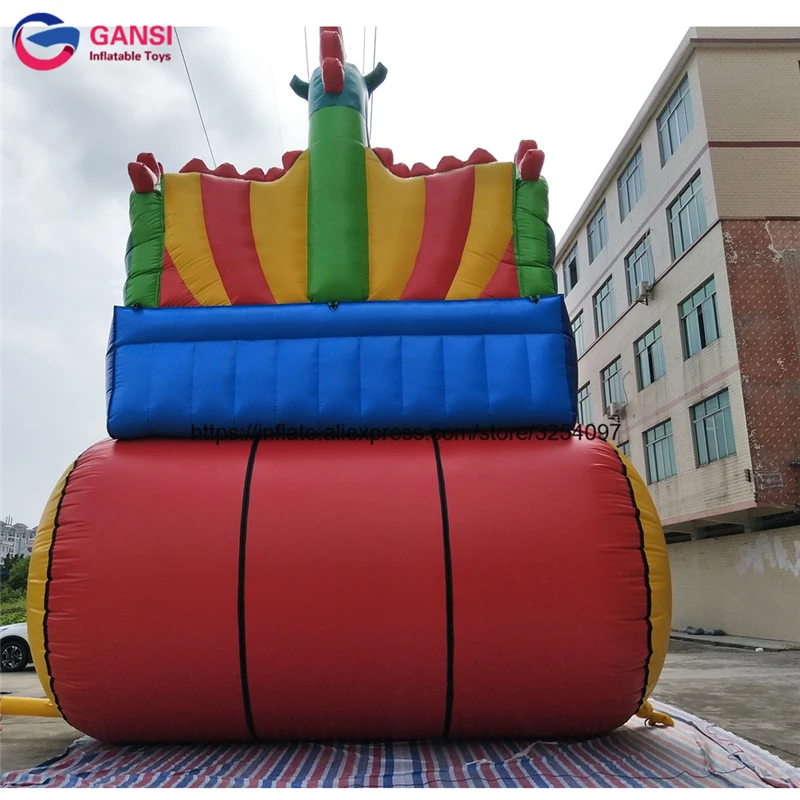 Dragon Shape Modeling Amusement Jumping Castle Inflatable Playground Fun City