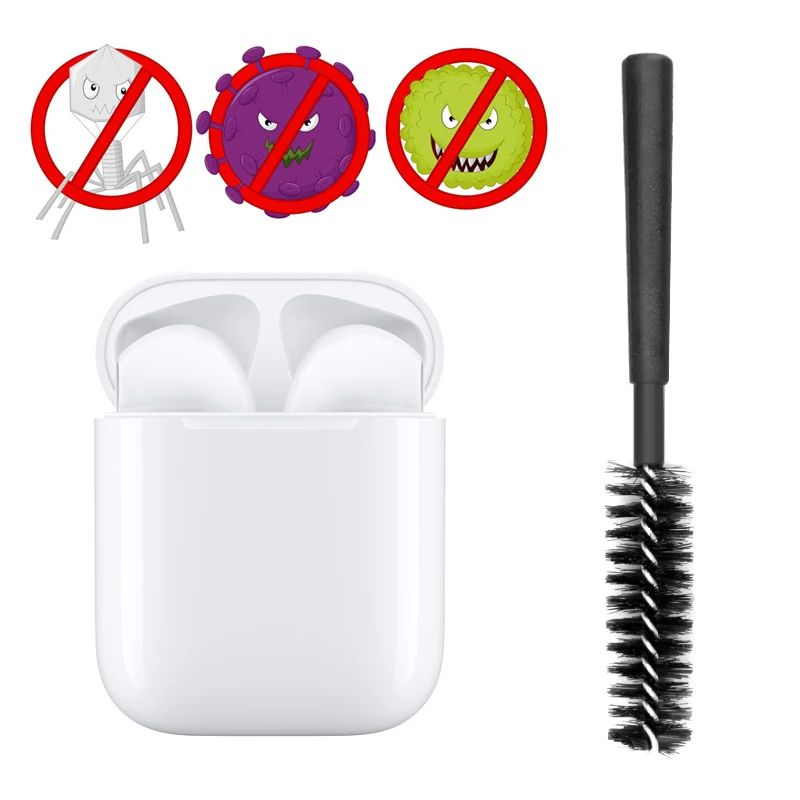 Wireless Bluetooth Earphone Charging Box Cleaning Brush 5pcs