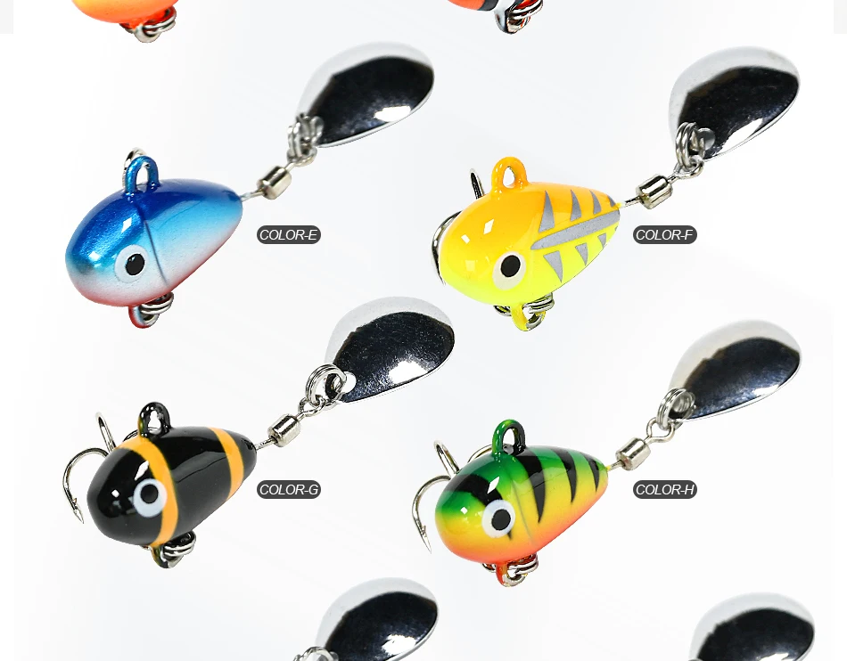 FJORD Spinner Löffel Metall VIB Schwanz Schnelle Einstellung 7g 10,5g 14g Swimbait Angelköder Mini Jig Casting Shore Künstliche Köder – Detail 7