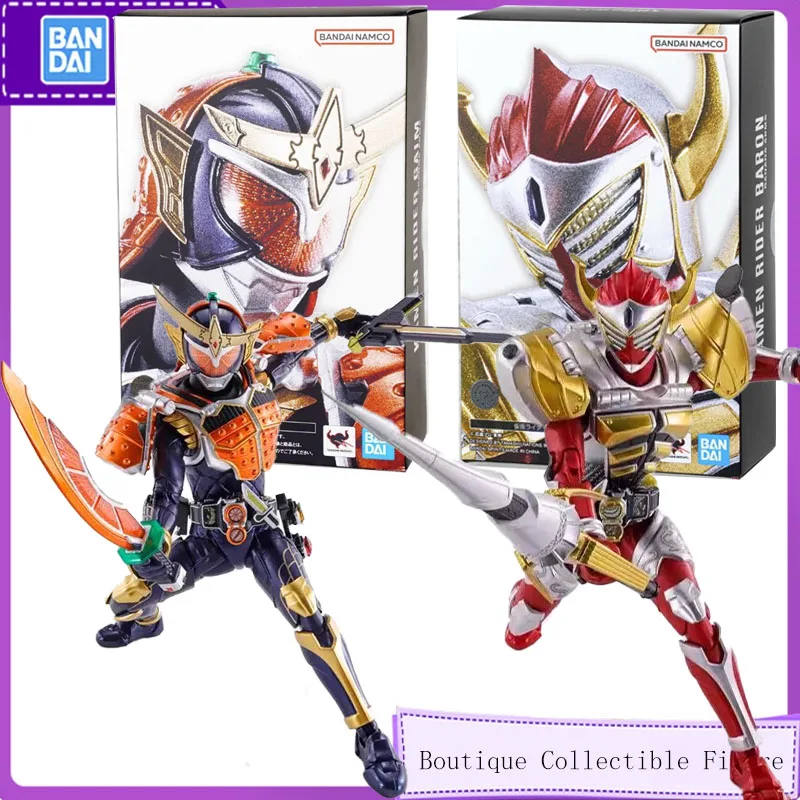 

Bandai Original SHF Kamen Rider Baron Gaim Assembly Model kit Action Figure Toys For Kids Collectibles Gift Desktop Decoration