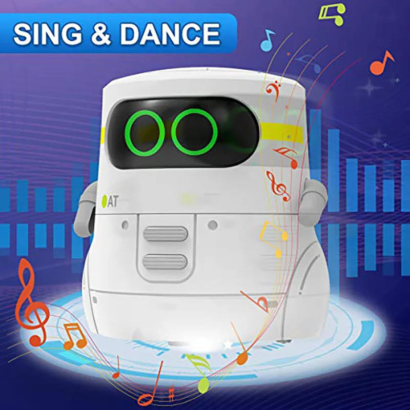 

Aj Smart Interactive Parent Child At Robot Voice Activated Repeat Inductive Sing And Dance Early Education Playmate Toy For Kids