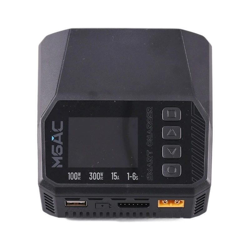 

M6AC multifunctional lithium battery charger 15A model aircraft 300W intelligent 1-6S balance charger
