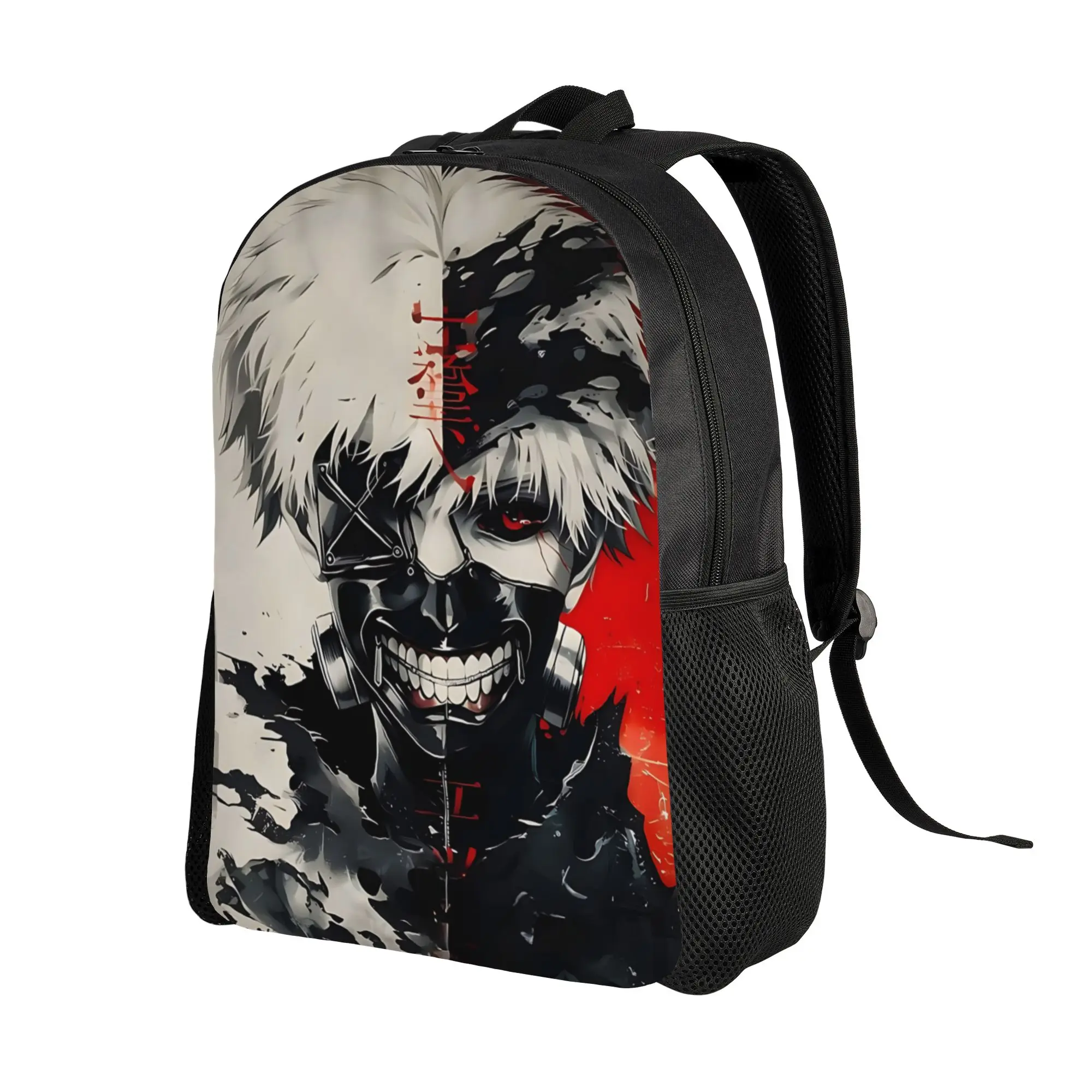 Fashion Halloween Tokyo Ghoul Kaneki Backpacks Its Bag  mochila High School Sturdy Shoulder Rucksack