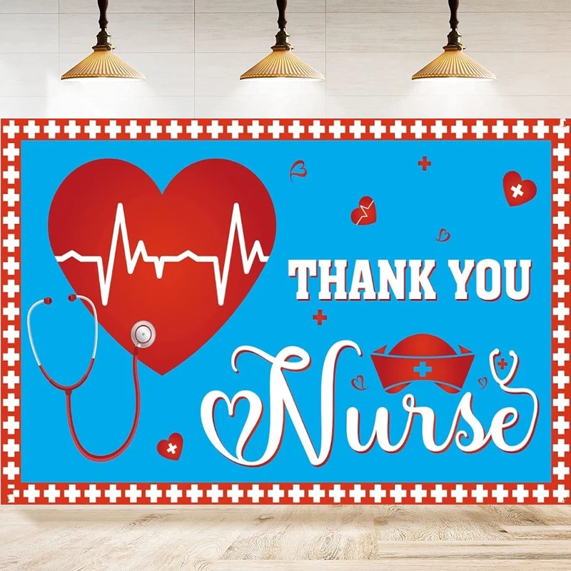 Hospital Medical Room Photography Backdrop Medical Equipment Healthcare Background Nursing School Nurse Graduation Party Decor