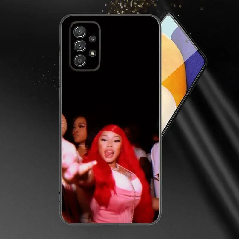 N-Nicki M-Minaj Phone Case For Samsung A91 80 70 53 42 32 30 20 A50 30S 50S 21S 20S A20E Black Case