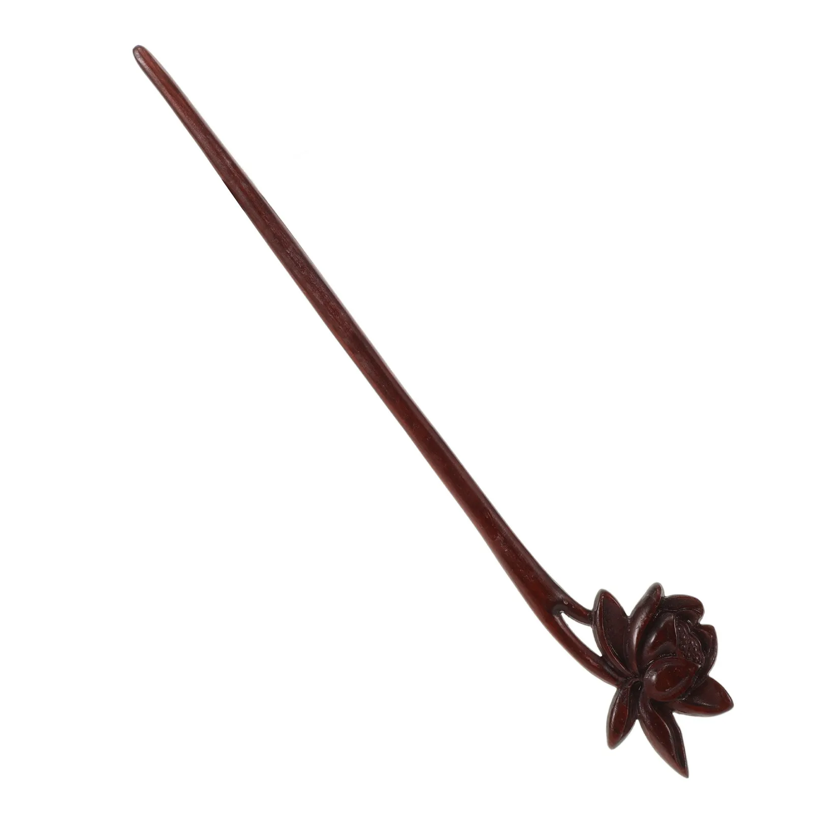 

Набор из 2 винтажных деревянных китайских заколок для волос, для надежной фиксации пучков, аксессуары для волос для женщин, в ретро-стиле, для причесок-пучков