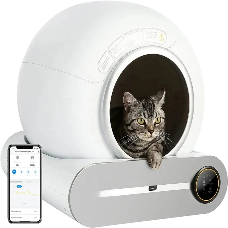 Smart Cat Toilet Sandbox Automatic Self Cleaning Litter Box