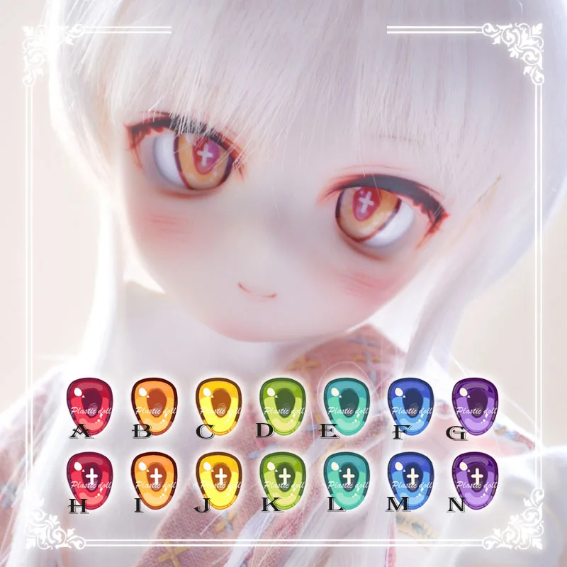 

10mm-24mm bjd eyes 14mm 18mm doll cartoon eyes doll acrylic eyeballs 1/12 1/8 1/6 1/4 1/3 BJD SD doll accessories